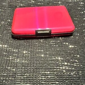 Red Card Holder Wallet